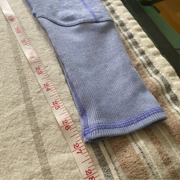 ALO Yoga Purple Heather High-Waist Alosoft Lounge Leggings - Picture 13 of 13